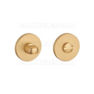 Rozeta R SLIM 7MM GOLD SATIN - złoty matowy WC 4x4