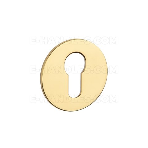 Rozeta OVAL 1711 ULTRA SLIM 3MM PVD GOLD - złoty polerowany PVD PZ