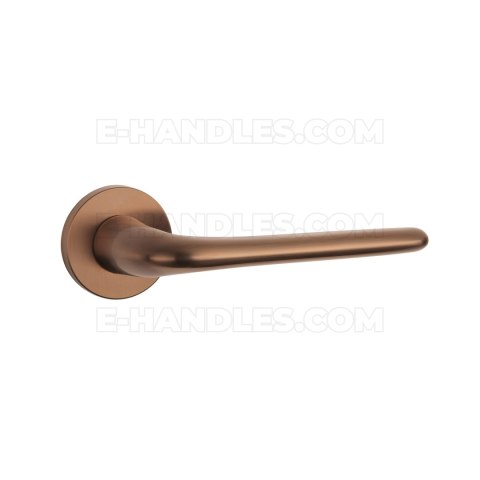 Klamka AZALIA ROZETA R SLIM 7MM PN PVD - miedziany PVD