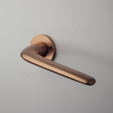 Klamka AZALIA ROZETA R SLIM 7MM PN PVD - miedziany PVD