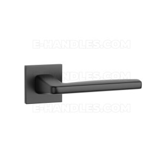 Klamka ERBA ROZETA Q SLIM 7MM BLACK - czarny matowy