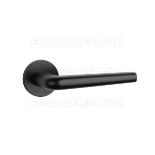 Klamka FUNKIA ROZETA R SLIM 7MM BLACK - czarny matowy