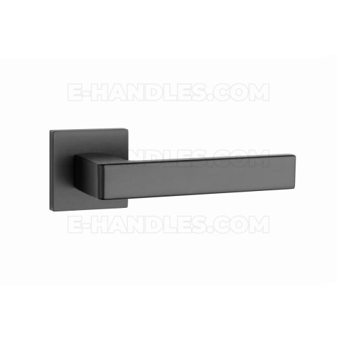 Klamka APRILE SULLA ROZETA Q SLIM 7MM BLACK - czarny matowy