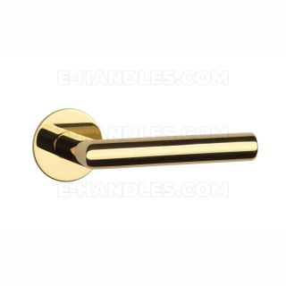 Ручки дверні OVAL 1750 ROZETA ULTRA SLIM 3MM PVD Gold - złoty polerowany PVD