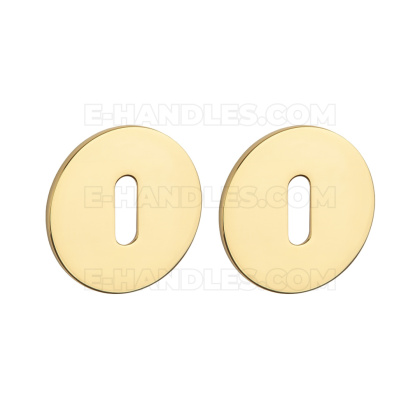 Накладка OVAL 1710 ULTRA SLIM 3MM PVD GOLD - złoty polerowany PVD OB