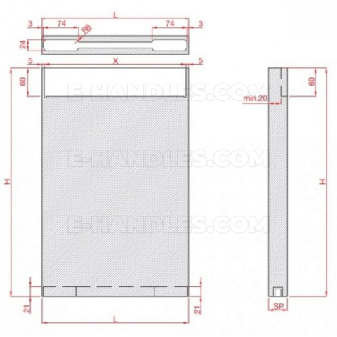 System do drzwi przesuwnych MAGIC 2 1800 mm do 80 kg