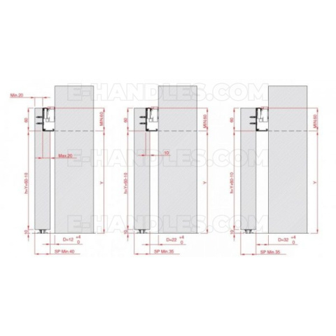 System do drzwi przesuwnych MAGIC 2 1800 mm do 80 kg