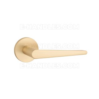 Ручки дверні ARNICA ROZETA R SLIM 7MM GOLD SATIN - złoty matowy