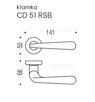 Klamka Colombo Design ROBODUE CR - chrom