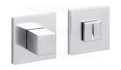 Накладка WC CUBO Low OLIVARI CO chrom - satyna, trzpień 6x6mm