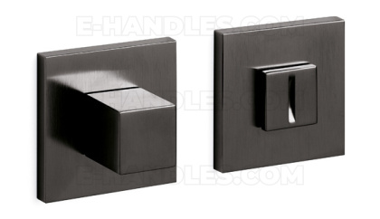 Накладка WC CUBO Low OLIVARI US SuperFinish antracyt-satyna, trzpień 6x6mm