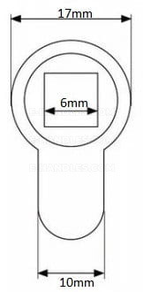 Adapter WC AYR 6mm