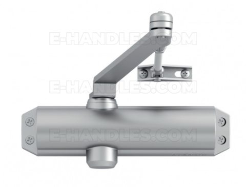 Samozamykacz ASSA ABLOY DC120 EN 2-4 do 80 kg + ramię standard , srebrny