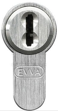 Wkładka EVVA 4KS, 92 (36x56) klucz-klucz, z zabierakiem ze sprzęgłem, niklowany Wkładka EVVA 4KS, 92 (36x56) klucz-klucz, z zabierakiem ze sprzęgłem, niklowany