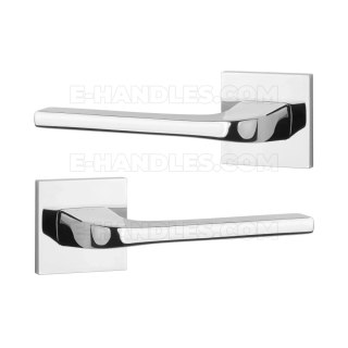 Klamka NAKA Rozeta Q slim 7 mm CP - chrom polerowany
