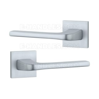 Klamka NAKA Rozeta Q slim 7 mm PSC - chrom satynowy