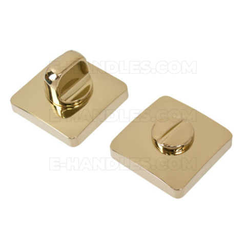 Blokada WC PT19 Colombo Design OL - złoty, trzpień 6x6mm Blokada WC PT19 Colombo Design OL - złoty, trzpień 6x6mm