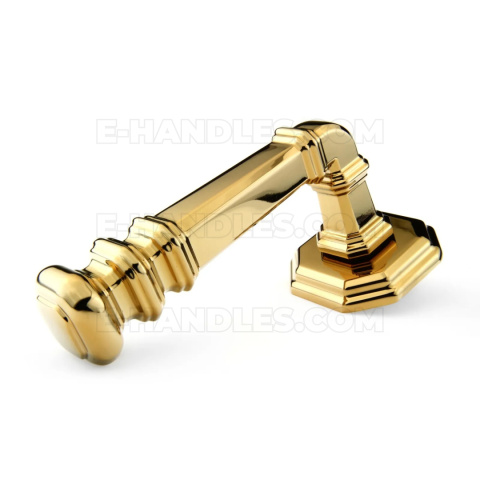 Klamka Atlas A159R. P01 złoty polerowany PVD Klamka Atlas A159R. P01 złoty polerowany PVD