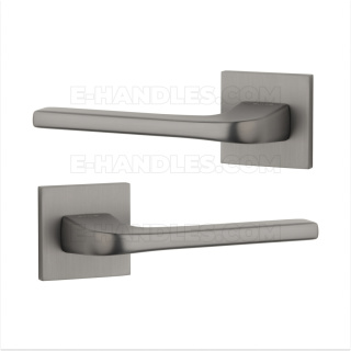 Klamka NAKA Rozeta Q slim 7 mm MSB - tytan