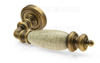 Klamka Siena Ceramic A476 B03 brąz szczotkowany