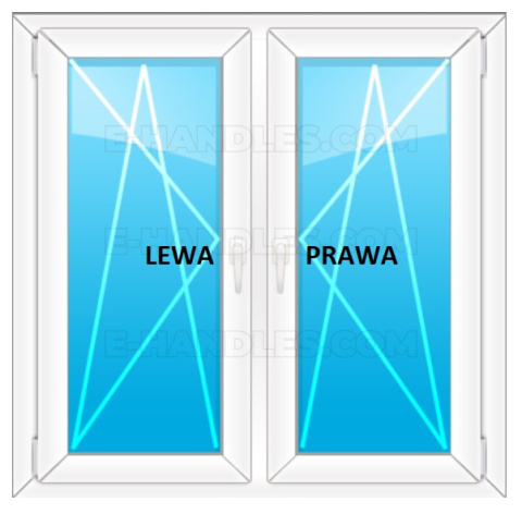 Klamka okienna Prawa OMA Q GOLD SATIN - złoty matowy Klamka okienna Prawa OMA Q GOLD SATIN - złoty matowy
