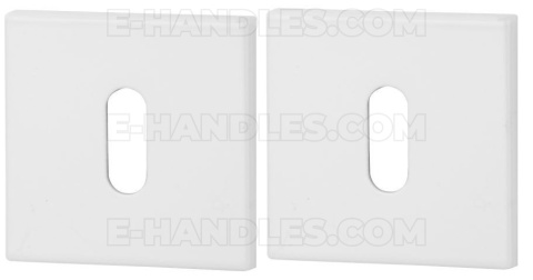 Rozeta kwadratowa R67 biały klucz