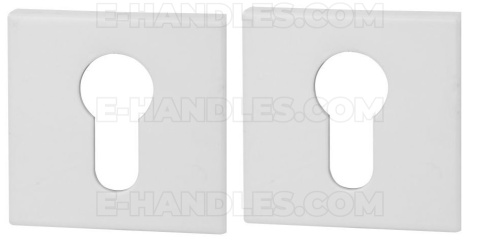 Rozeta kwadratowa R67F biały wkładka