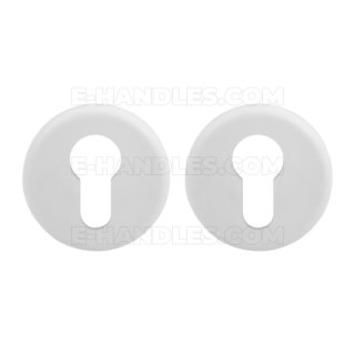 Rozeta na wkładkę Colombo Design CD63GB BI biały mat
