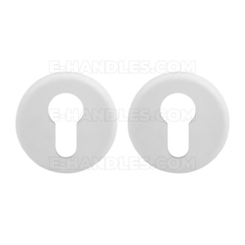 Rozeta na wkładkę Colombo Design CD63GB BI biały mat Rozeta na wkładkę Colombo Design CD63GB BI biały mat