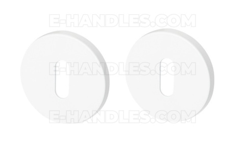 Rozeta okrągła R68F biały klucz