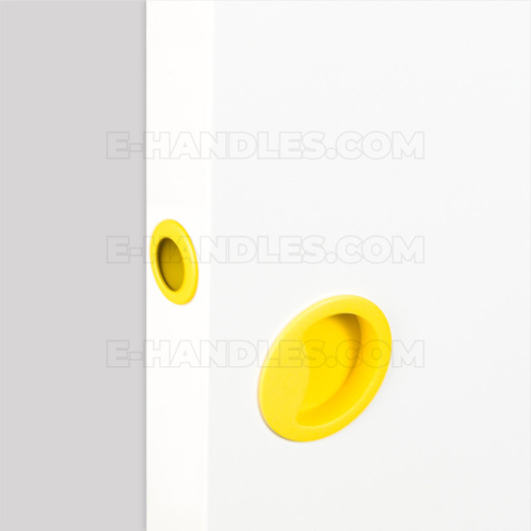 Uchwyt drzwiowy Colombo Design ONE CC211 MOOD Collection, C09 żółty / RAL 1018 Uchwyt drzwiowy Colombo Design ONE CC211 MOOD Collection, C09 żółty / RAL 1018