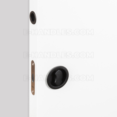 Uchwyt z blokadą WC, Colombo Design ONE CC211 BZG MOOD Collection, C03 czarny / RAL 9005 Uchwyt z blokadą WC, Colombo Design ONE CC211 BZG MOOD Collection, C03 czarny / RAL 9005