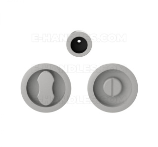 Uchwyt z blokadą WC, Colombo Design ONE CC211 BZG MOOD Collection, C04 srebrny / RAL 9006