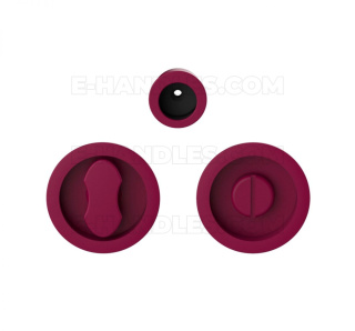 Uchwyt z blokadą WC, Colombo Design ONE CC211 BZG MOOD Collection, C10 bordowy / RAL 4004