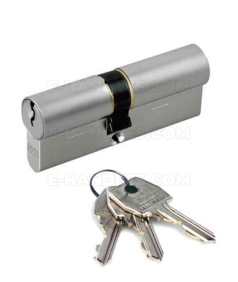 Wkładka drzwiowa AGB mod.600 54mm 27x27 chrom mat C603342222