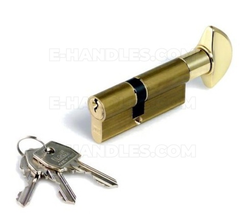 Wkładka drzwiowa z gałką 65mm G35x30 AGB mod.600 mosiądz C620013025 Wkładka drzwiowa z gałką 65mm G35x30 AGB mod.600 mosiądz C620013025