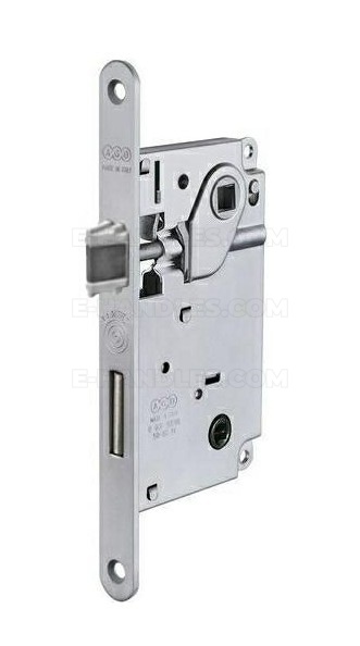 Zamek AGB CENTRO z ryglem do WC 90/50 chrom mat F18 B010065034