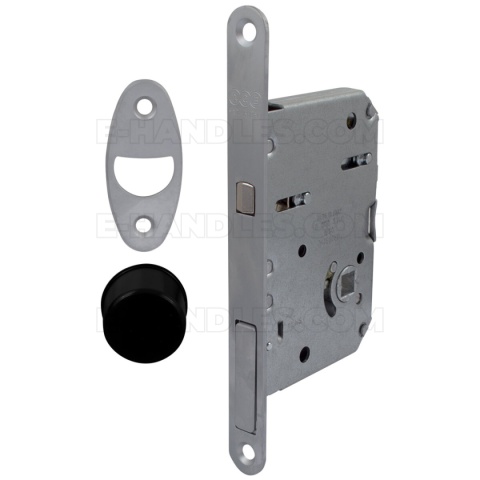 Zamek AGB WAVE Scivola Tre Class WC hakowy łazienkowy 50mm F16 chrom mat B089815034