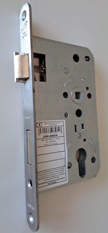 Zamek lewy BMH 1000 65/72/24 mm