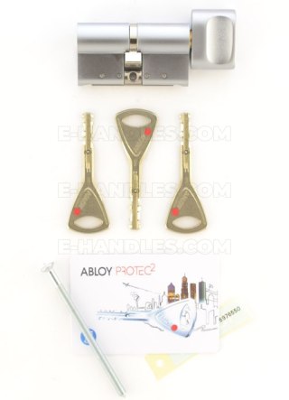 Wkładka Abloy CY323 klucz-gałka Protec2 92 hcr 51X41G 3 klucze