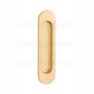 Uchwyt drzwiowy owalny 7040 GOLD SATIN - złoty matowy
