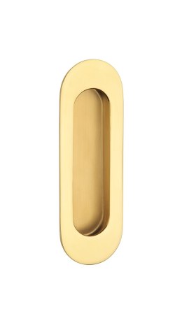 Uchwyt drzwiowy owalny STERK 1717 PVD GOLD - złoty polerowany PVD