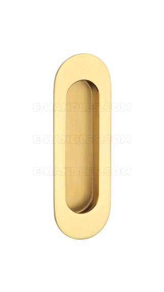 Uchwyt drzwiowy owalny 1717 PVD GOLD - złoty polerowany PVD