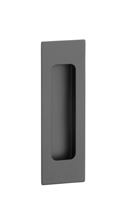 Uchwyt drzwiowy prostokątny STERK 1716 F5 - czarny matowy