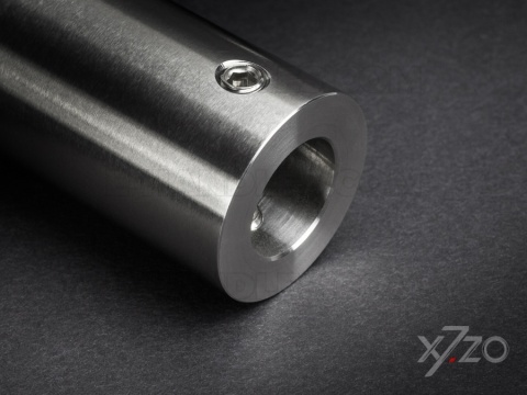 Pochwyt z1b Ø30, długość 450mm, mocowanie 90°, czarny x7.zo