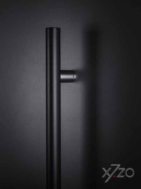 Pochwyt z1b Ø30, długość 850mm, mocowanie 90°, czarny x7.zo