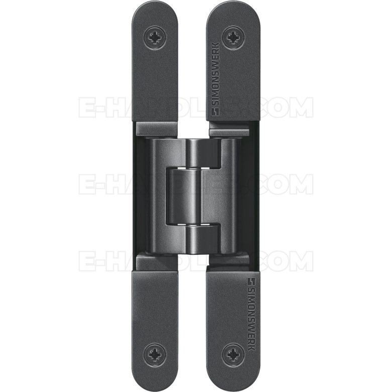 Czarny zawias niewidoczny Simonswerk TECTUS TE 240 3D RAL 9005
