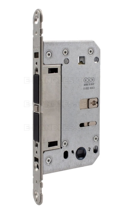 Zamek magnetyczny AGB TOUCH do WC 18x196 czarny B065025093