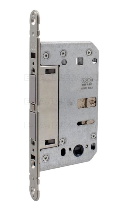 Zamek magnetyczny AGB TOUCH do WC 18x196 szary B065025078
