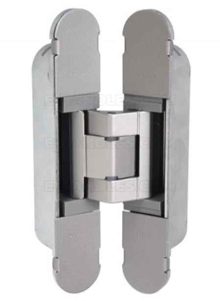 Zawias niewidoczny CEAM 1429max/1130s, 134x24 mm silver painted (nośność do 35 kg)